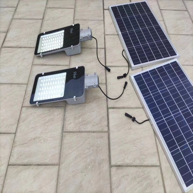 Solar led street light